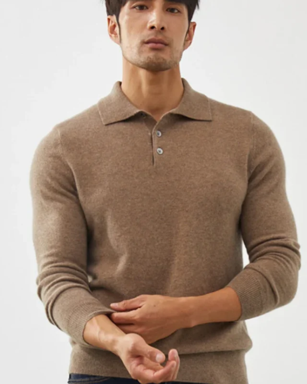 Ponza | Kaszmirowy sweter polo