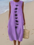 Emma™ Violet Bloom sukienka midi