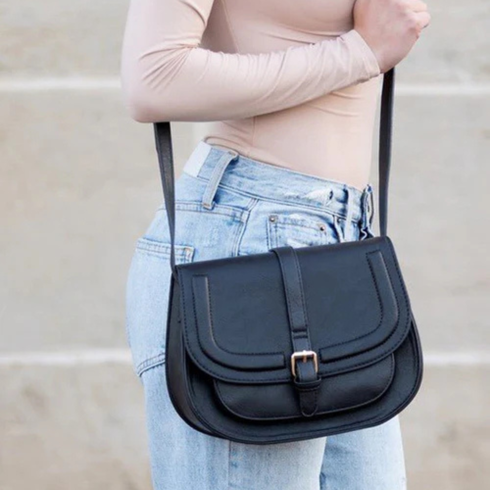 Blair Foldover Spenne Crossbody Torba