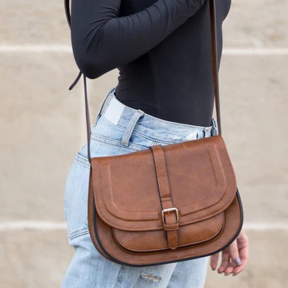 Blair Foldover Spenne Crossbody Torba