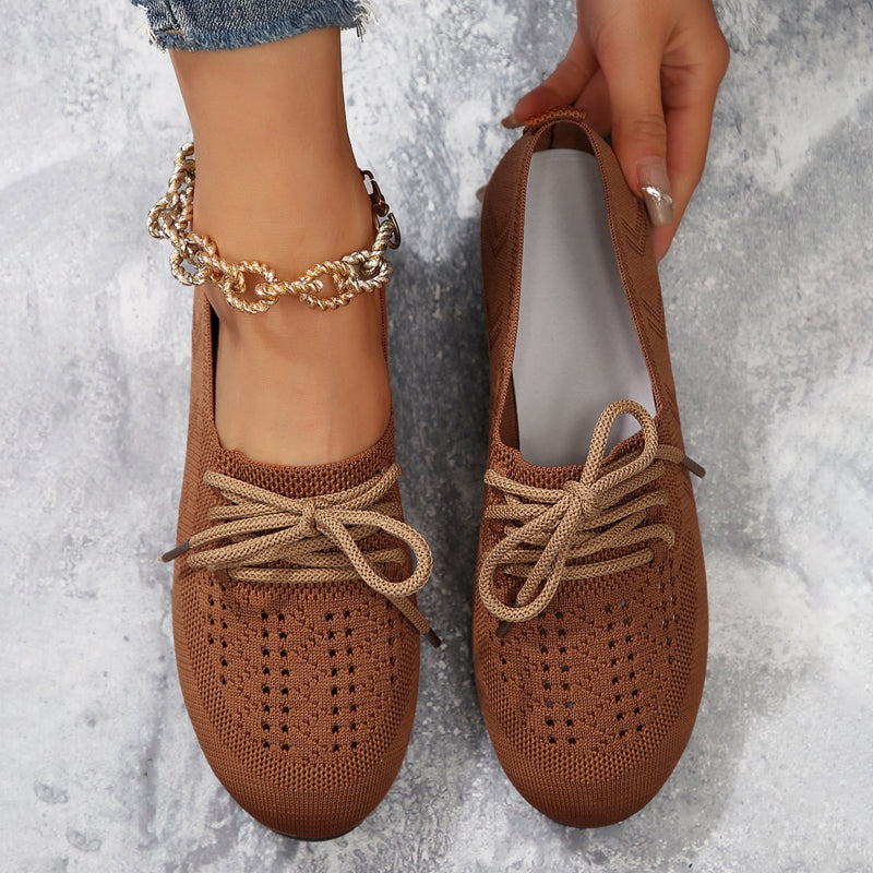 Casualowy Mesh Flate Buty