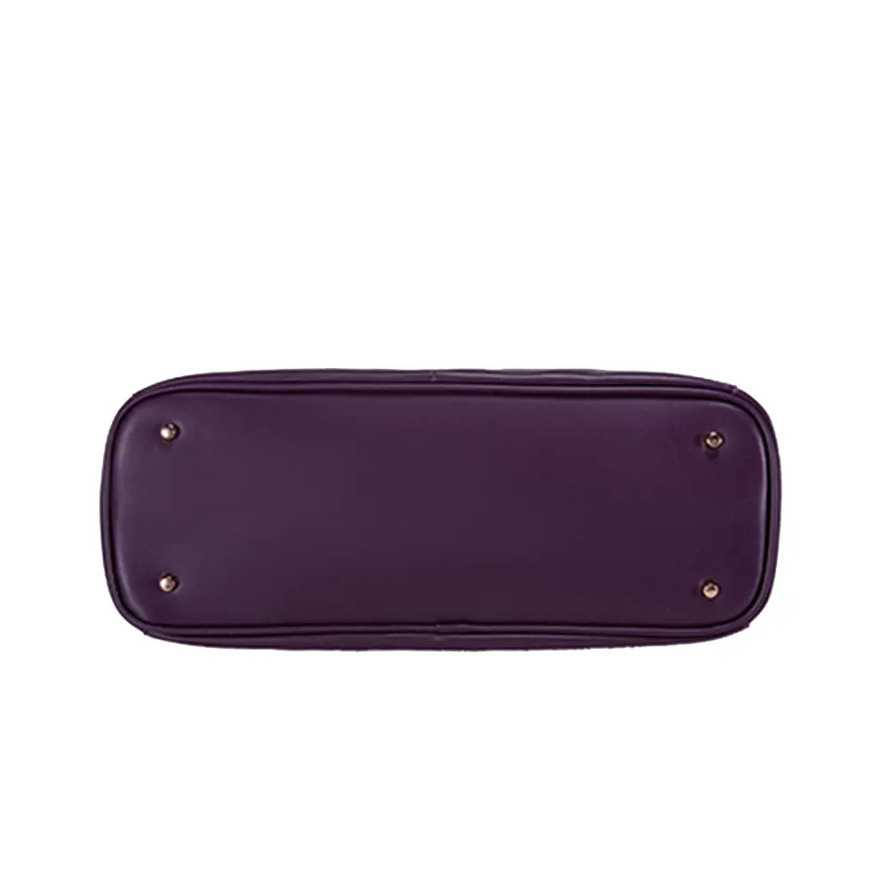 Elegancki Fioletowy Laptop-Torebka