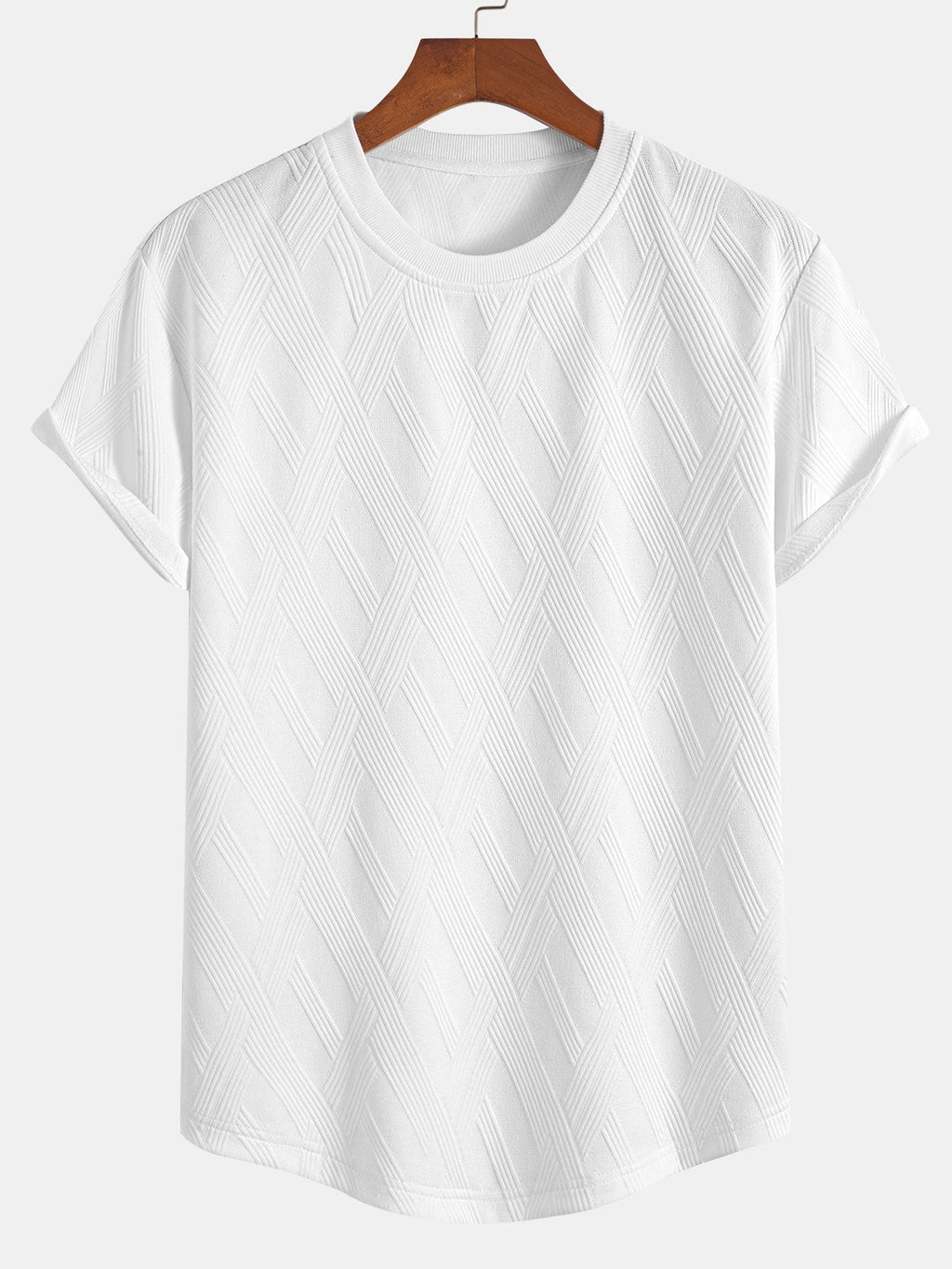Diamantjakard buekant T-shirt w Diamantjakard szorty
