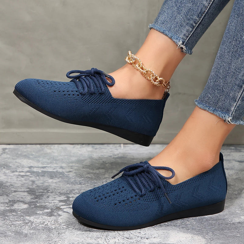 Casualowy Mesh Flate Buty