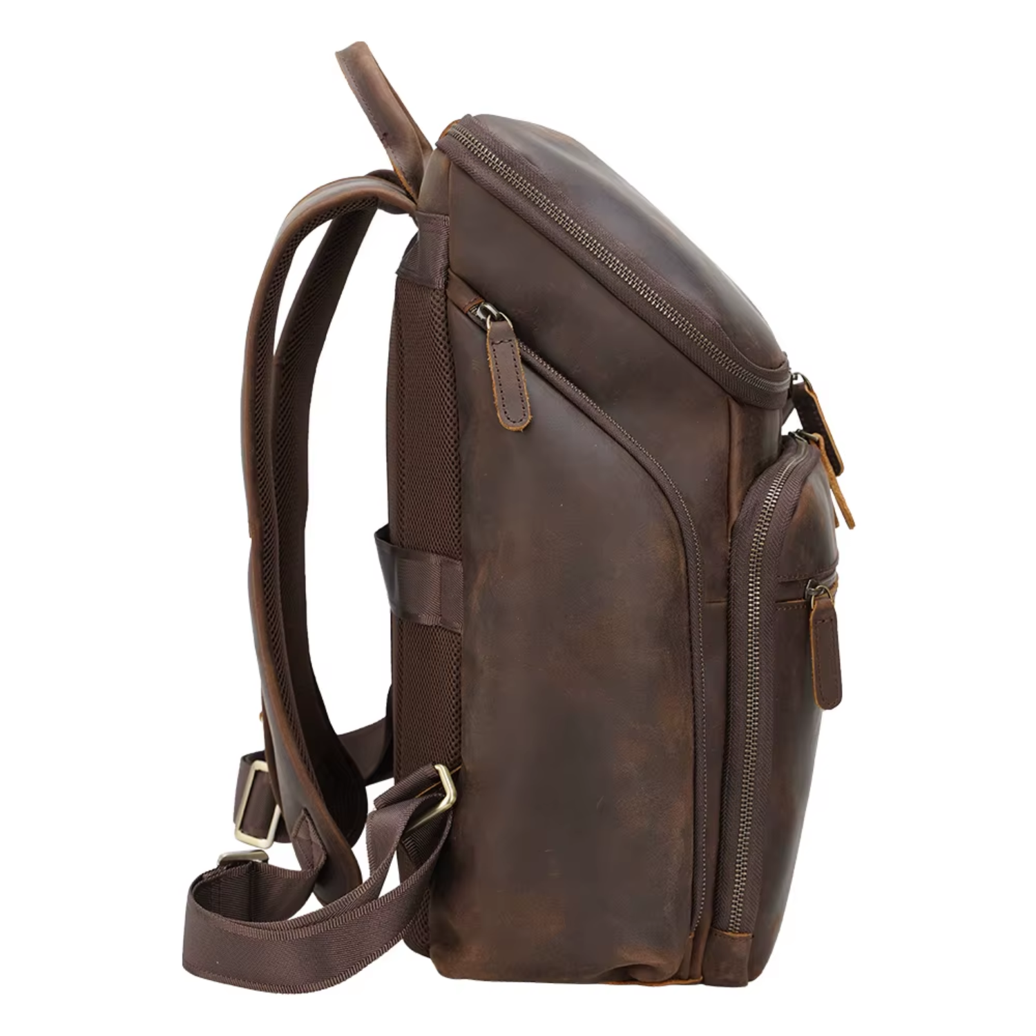 Nicholas - Herres Vintage Læder Laptop Plecak