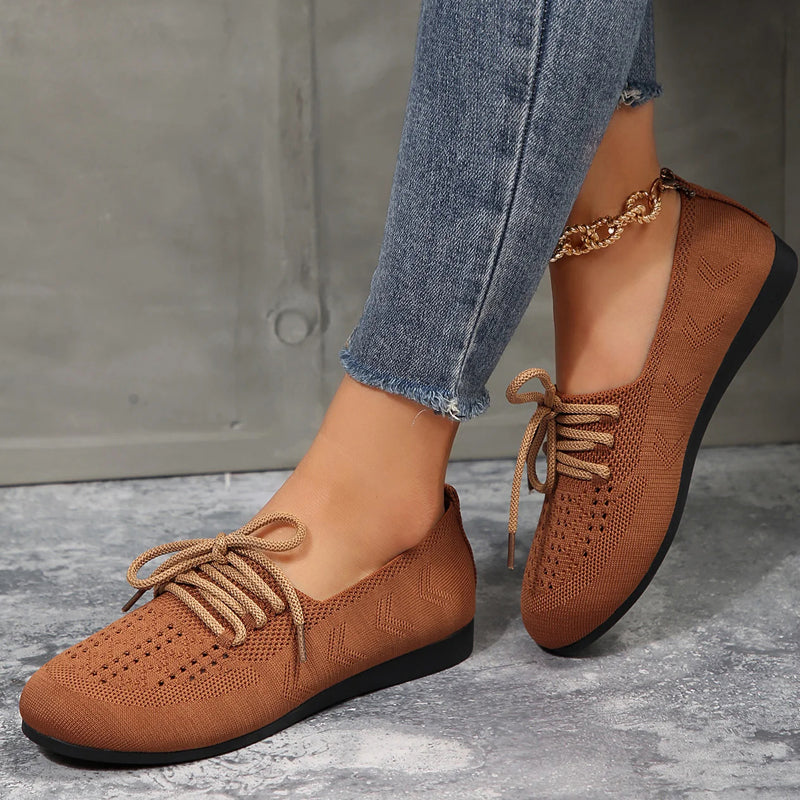 Casualowy Mesh Flate Buty