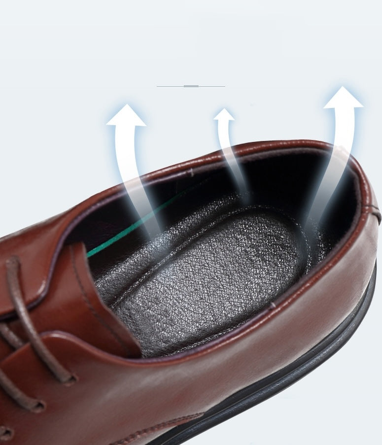 DresButy dla Herre z Skjult Hælløft – 3/6/8 cm | Klasyczne Oxfords dla Formelle Okazjaer