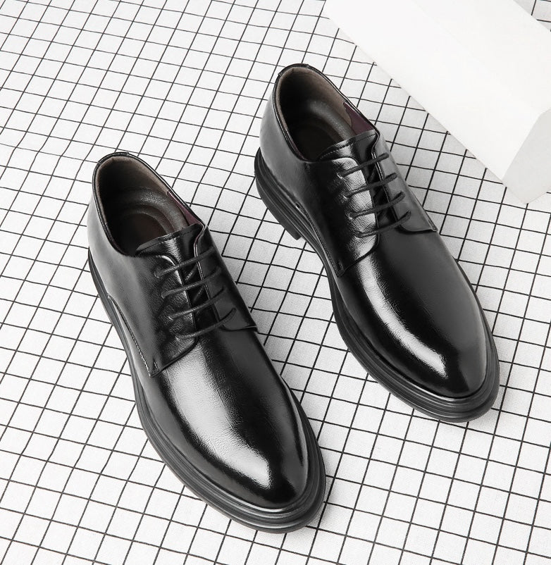 DresButy dla Herre z Skjult Hælløft – 3/6/8 cm | Klasyczne Oxfords dla Formelle Okazjaer