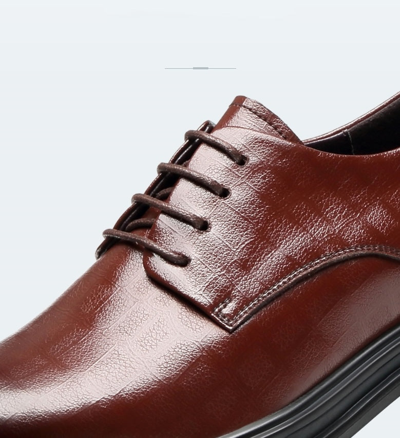 DresButy dla Herre z Skjult Hælløft – 3/6/8 cm | Klasyczne Oxfords dla Formelle Okazjaer