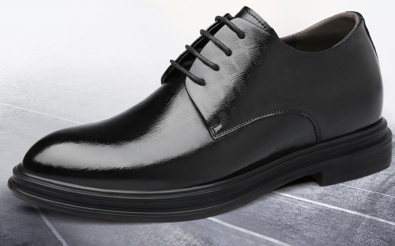 DresButy dla Herre z Skjult Hælløft – 3/6/8 cm | Klasyczne Oxfords dla Formelle Okazjaer