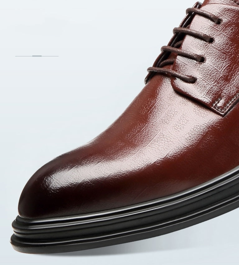 DresButy dla Herre z Skjult Hælløft – 3/6/8 cm | Klasyczne Oxfords dla Formelle Okazjaer