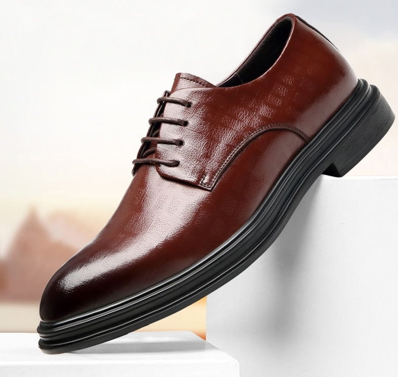 DresButy dla Herre z Skjult Hælløft – 3/6/8 cm | Klasyczne Oxfords dla Formelle Okazjaer