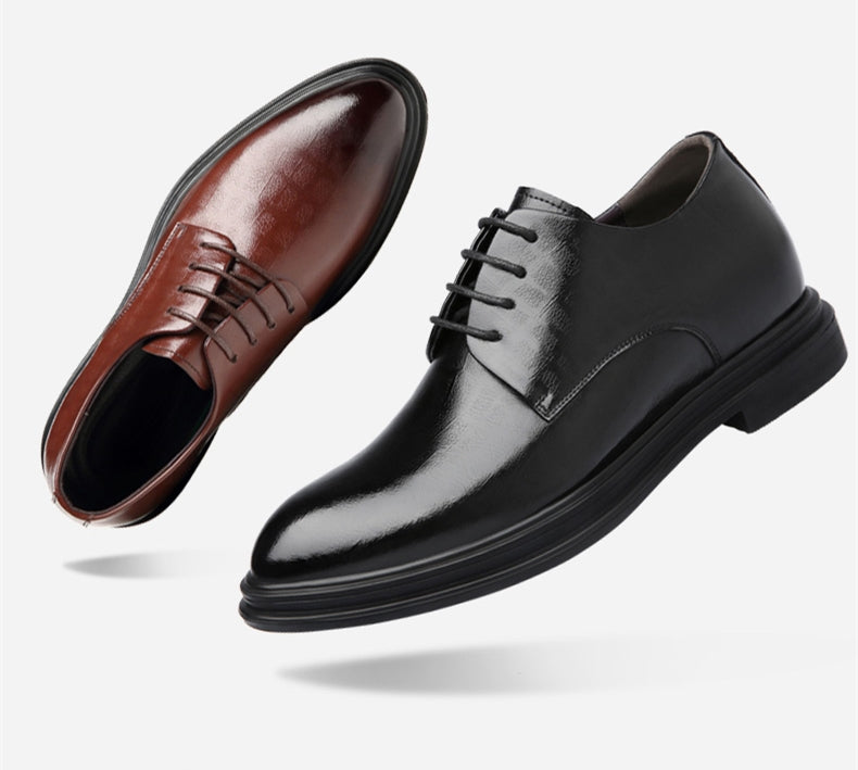 DresButy dla Herre z Skjult Hælløft – 3/6/8 cm | Klasyczne Oxfords dla Formelle Okazjaer