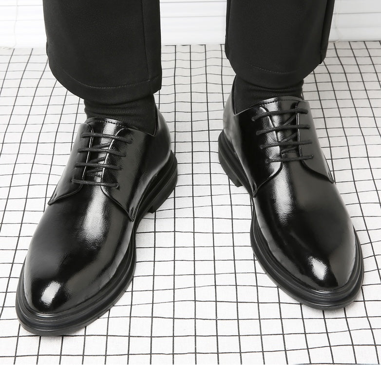 DresButy dla Herre z Skjult Hælløft – 3/6/8 cm | Klasyczne Oxfords dla Formelle Okazjaer