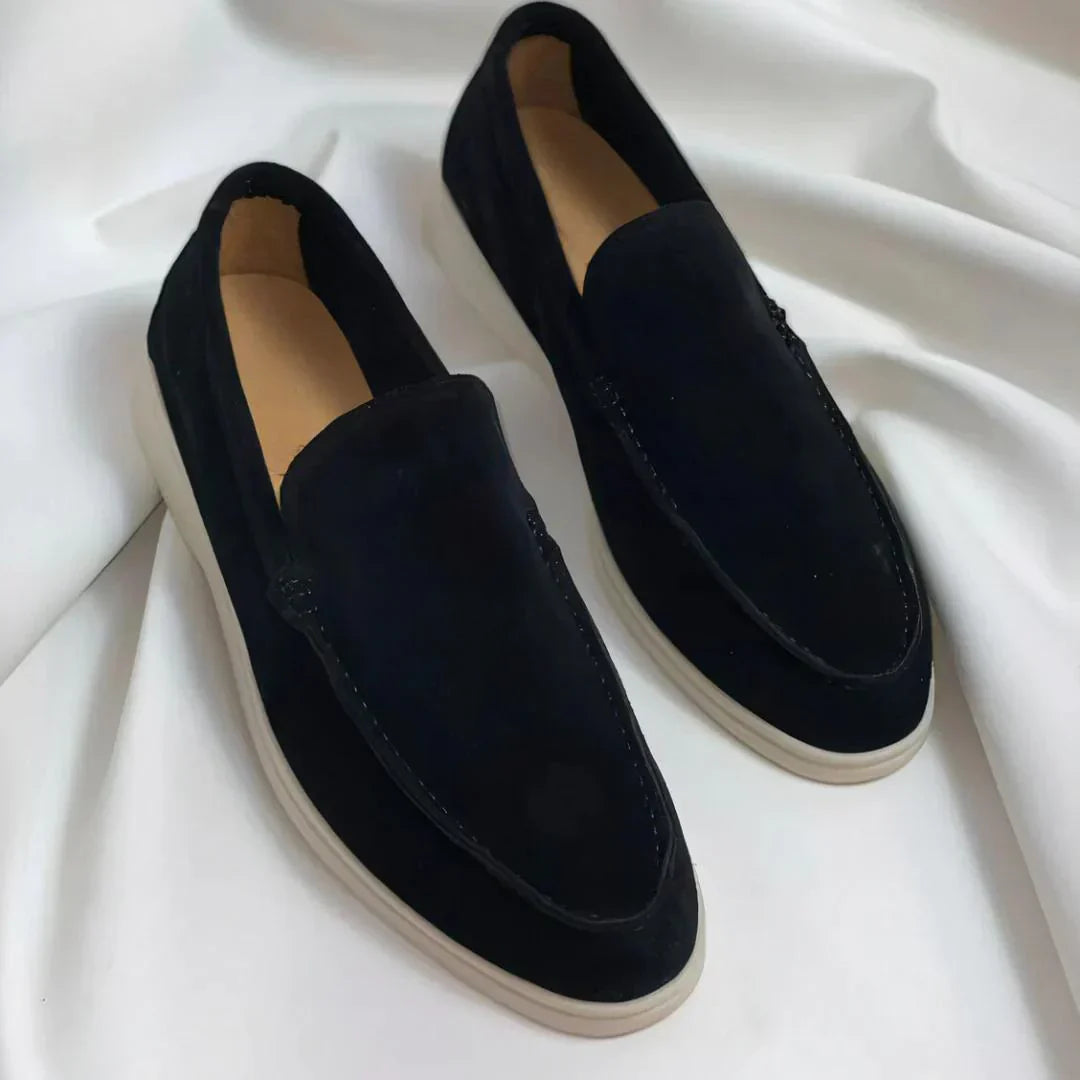 Eleganckie semskede loafers