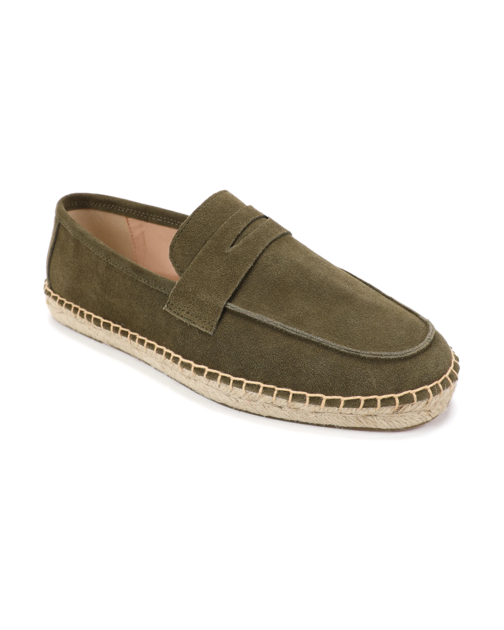Eleganckie espadryle zamszowe