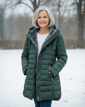 ScandiWear | Pufferkåpe z fleecefôr