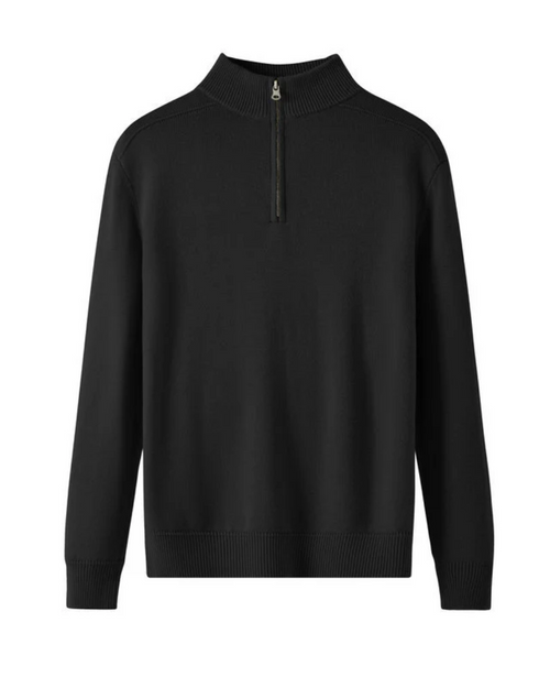 Capri | Sweter na zamek z wełny merino