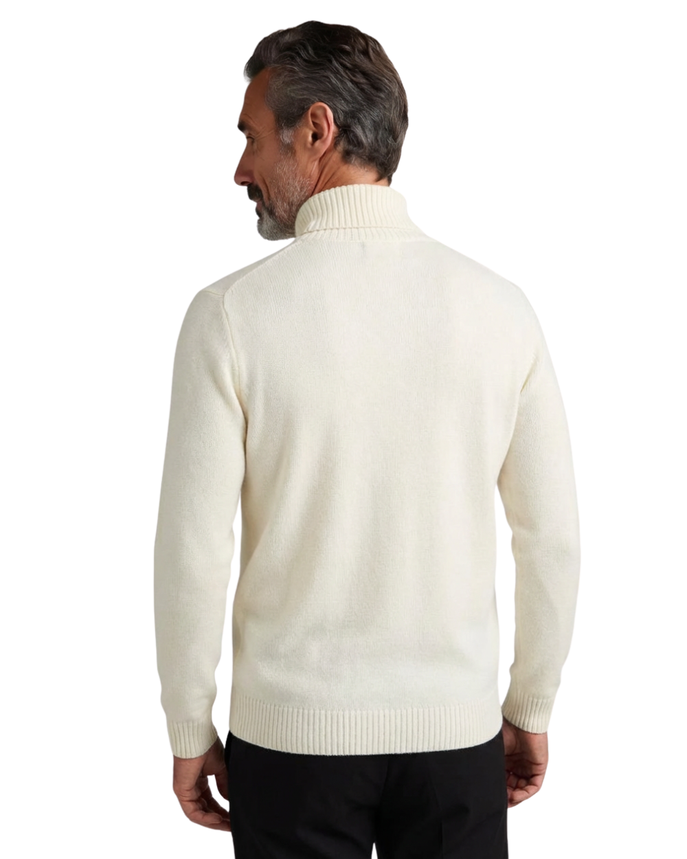 Saint-Tropez ullhøyhalset Sweter