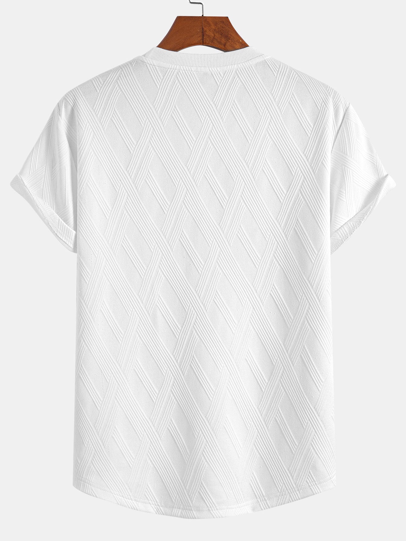 Diamantjakard buekant T-shirt w Diamantjakard szorty