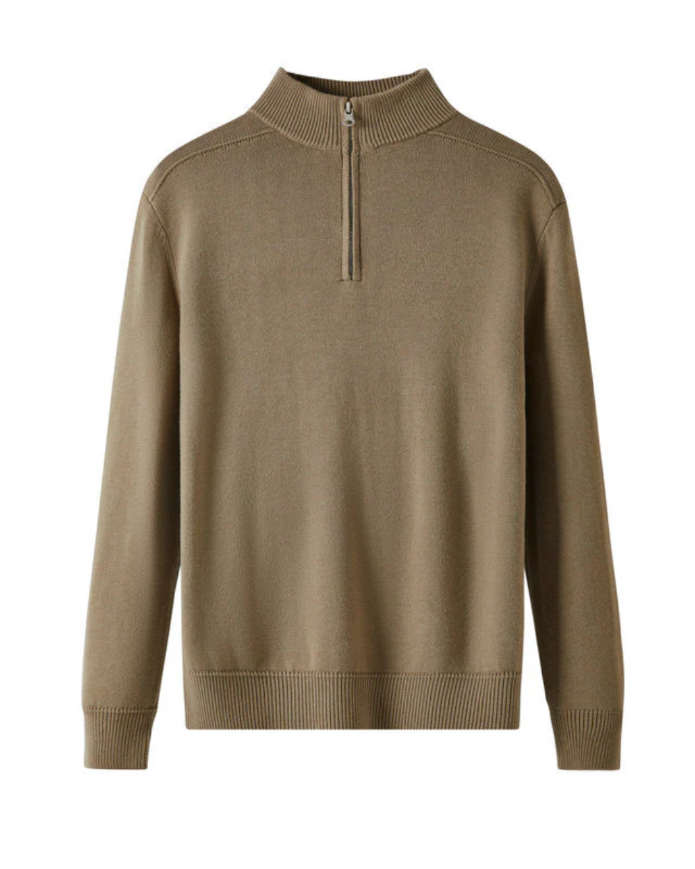 Capri | Sweter na zamek z wełny merino
