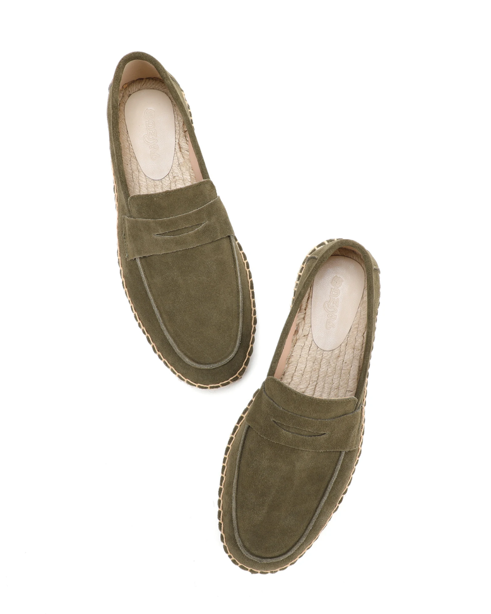 Eleganckie espadryle zamszowe