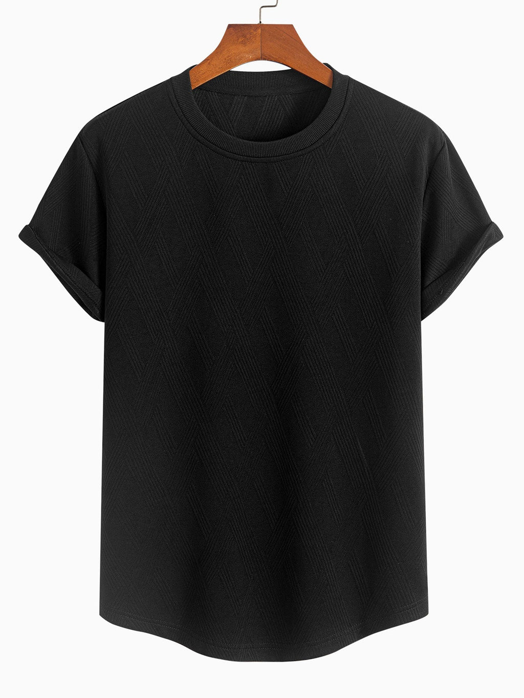 Diamantjakard buekant T-shirt w Diamantjakard szorty