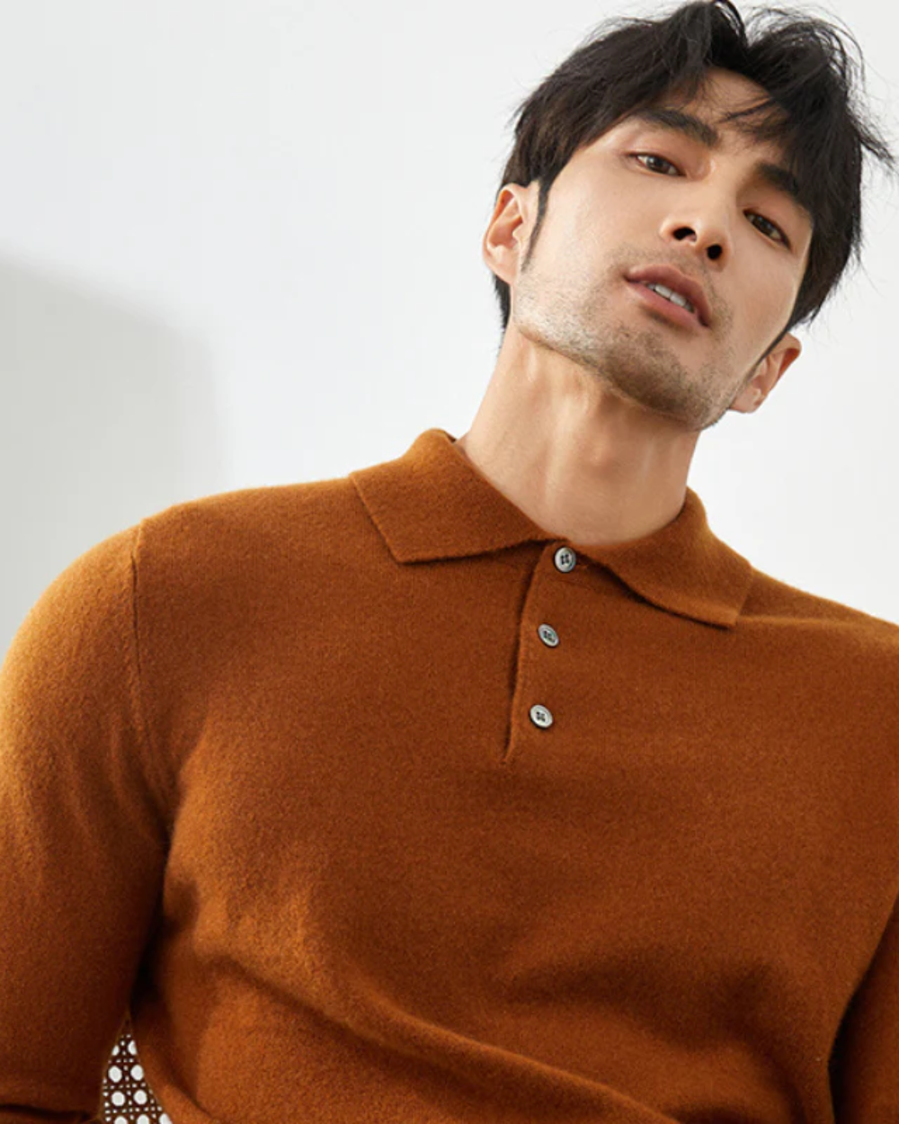 Ponza | Kaszmirowy sweter polo