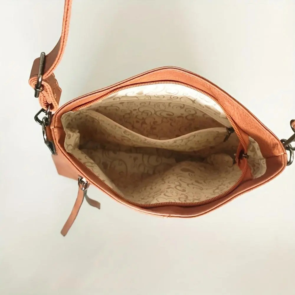 Retro Firkantet crossbody-Torebka