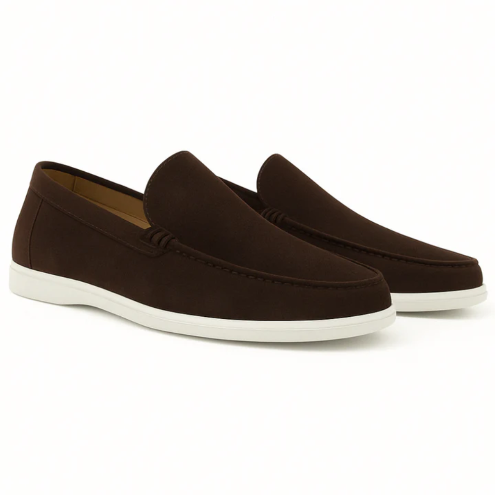 Casual | Zamszowe mokasyny