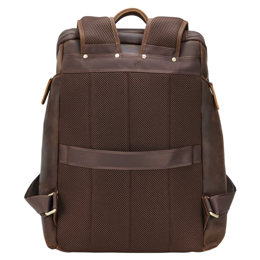 Nicholas - Herres Vintage Læder Laptop Plecak