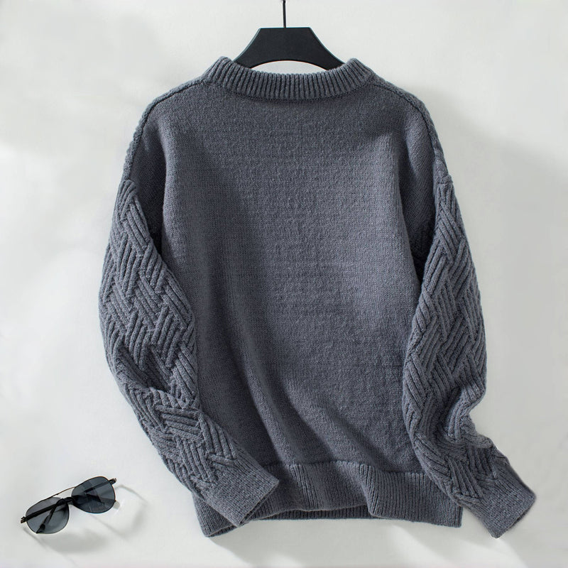 Jednolity Casualowy Sweter