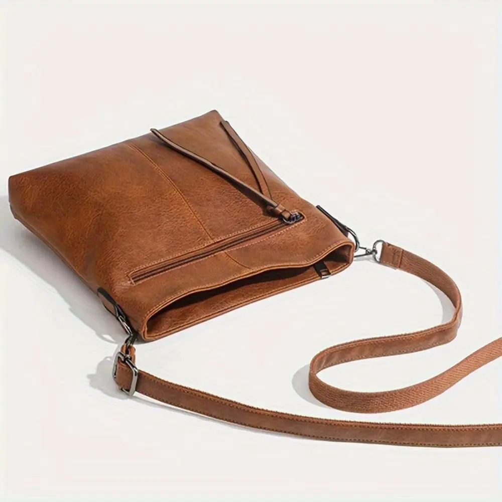 Retro Firkantet crossbody-Torebka