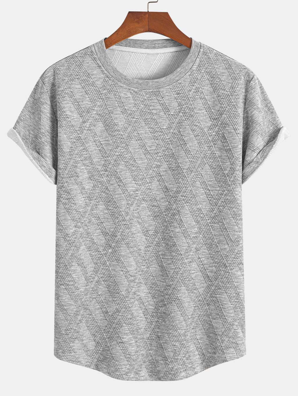 Diamantjakard buekant T-shirt w Diamantjakard szorty