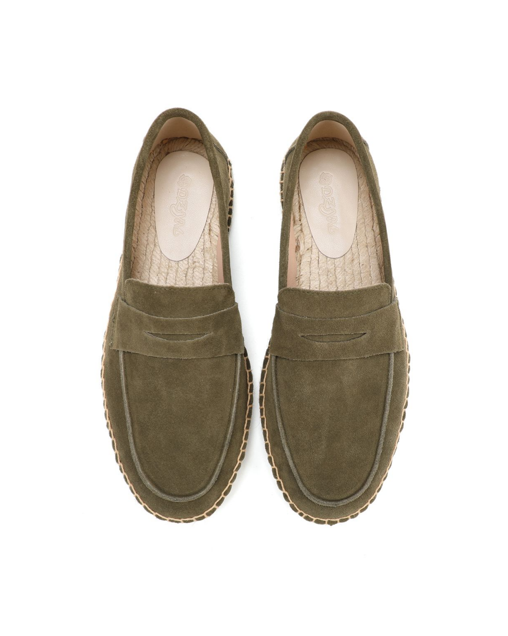 Eleganckie espadryle zamszowe