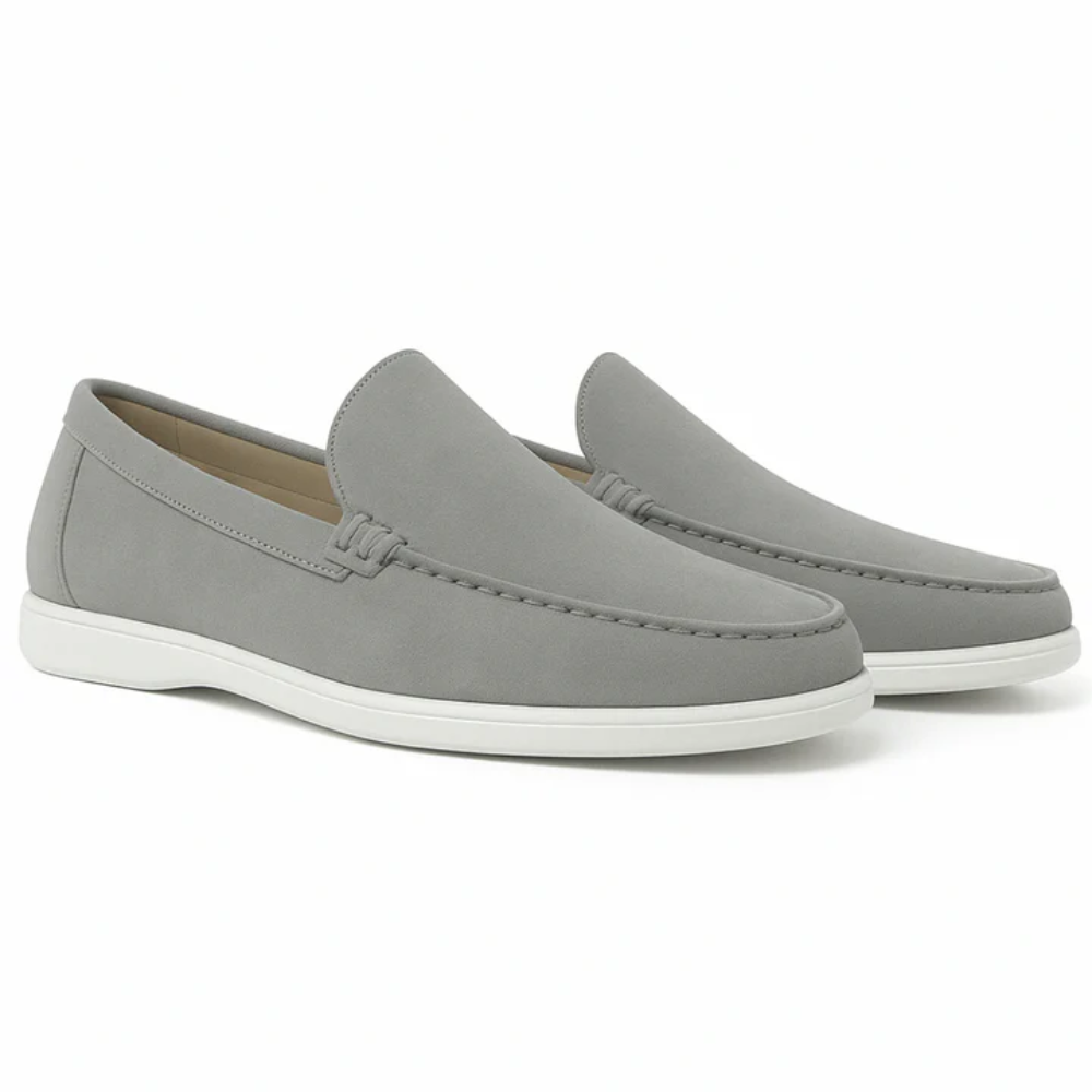 Casual | Zamszowe mokasyny