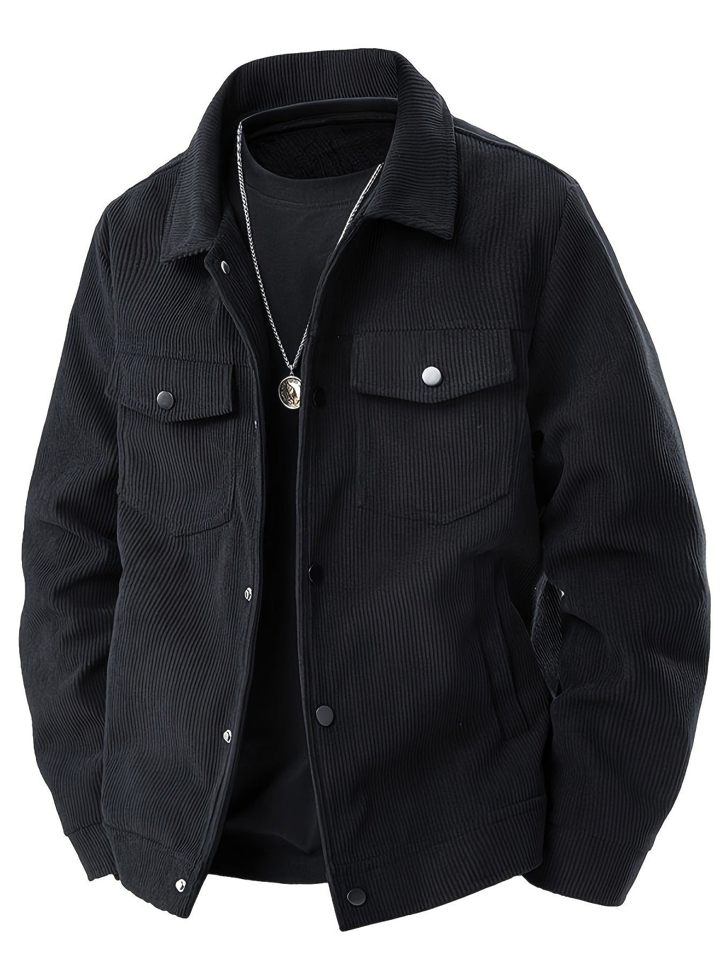 Elegancki corduroy Kurtka