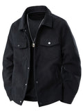 Elegancki corduroy Kurtka