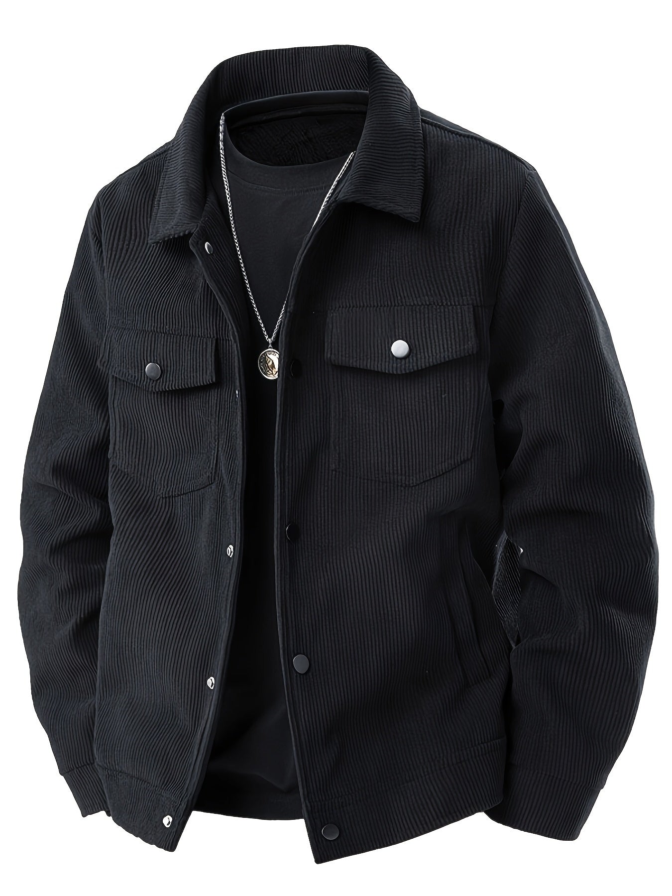 Elegancki corduroy Kurtka