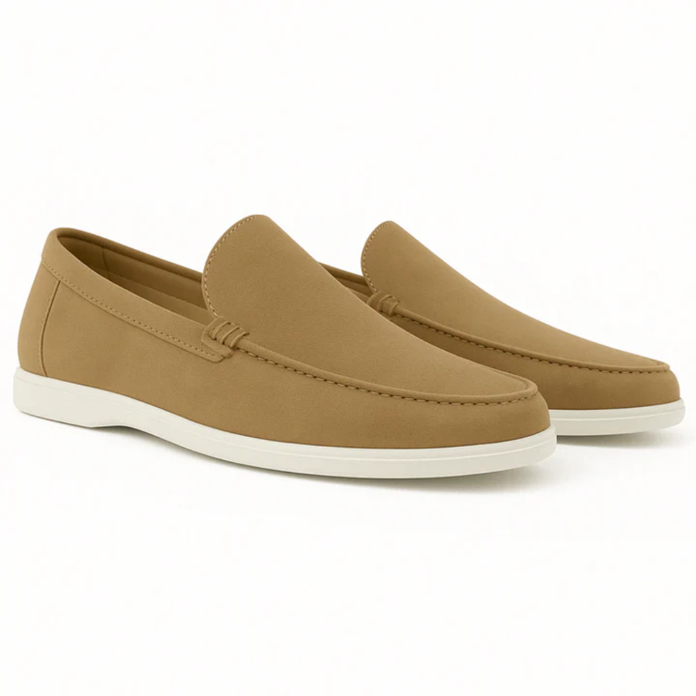 Casual | Zamszowe mokasyny