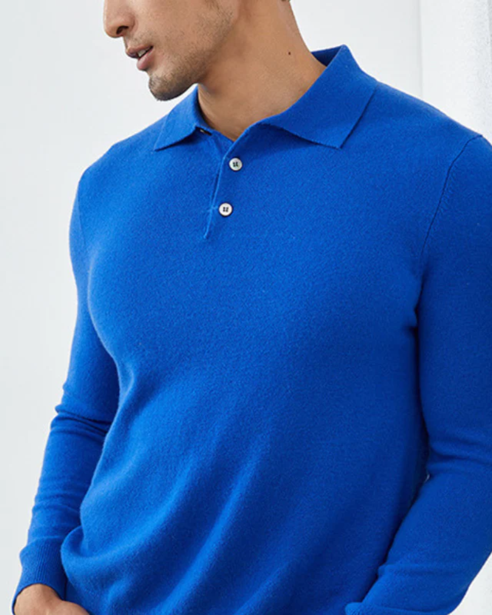 Ponza | Kaszmirowy sweter polo
