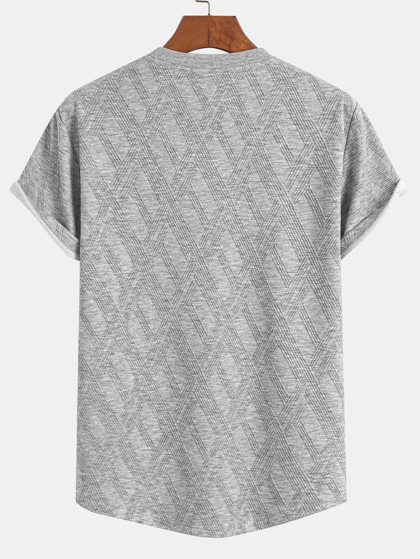 Diamantjakard buekant T-shirt w Diamantjakard szorty