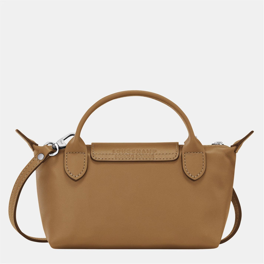 Mini skóra Longchamp-Torebka - Brązowy