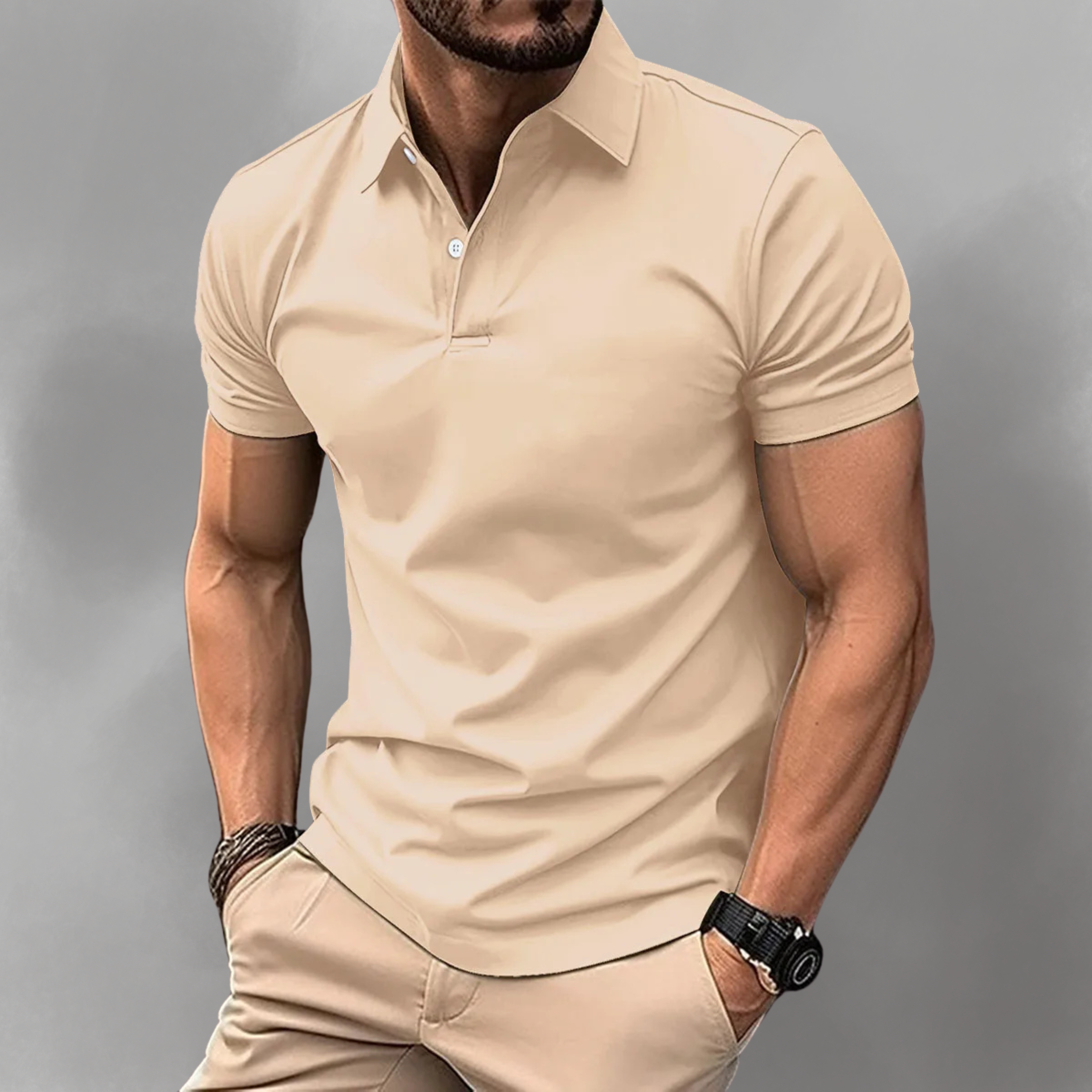 Frank | Ponadczasowy polokoszula dla Elegancki Styl