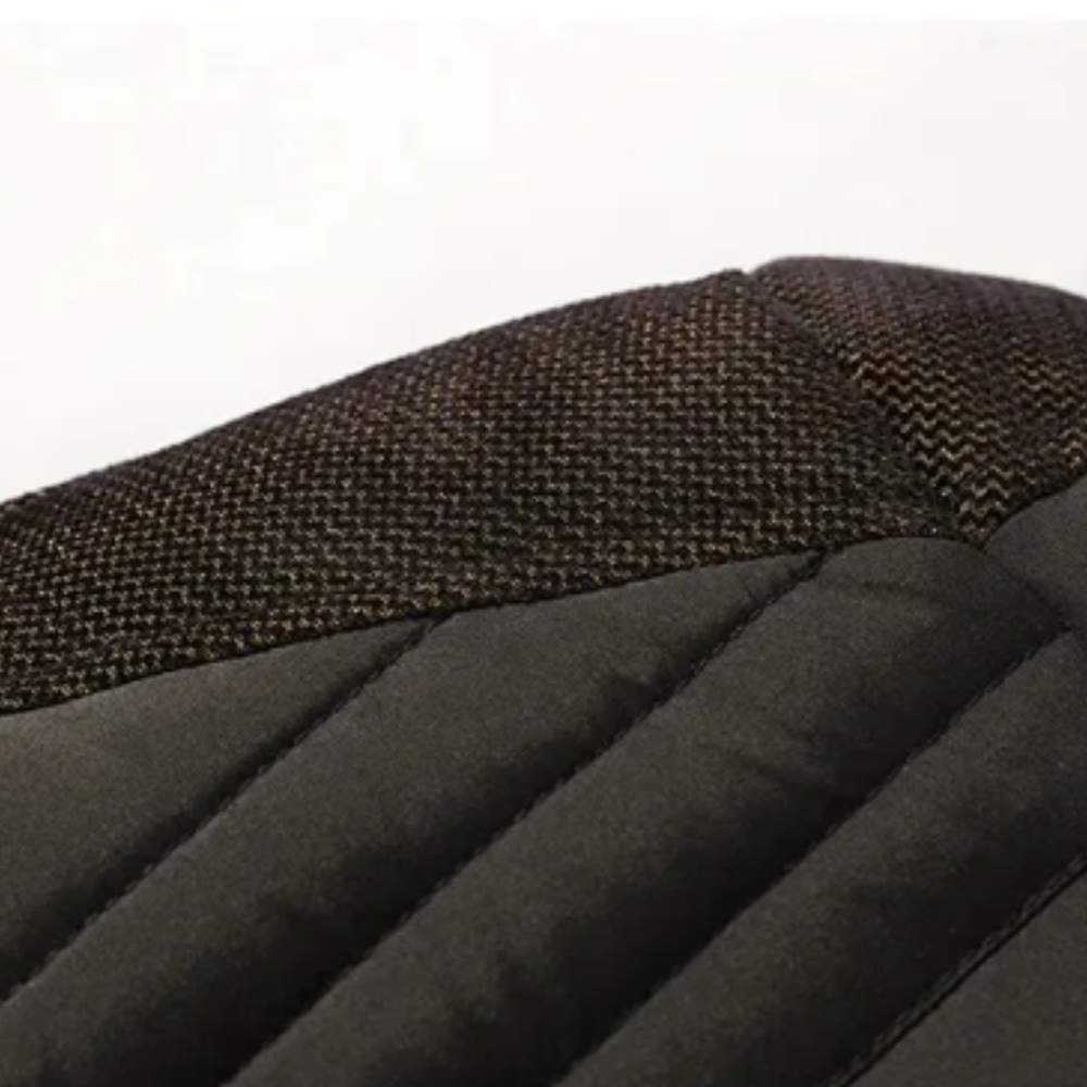 Elegancki vattert fleece kurtka zimowa