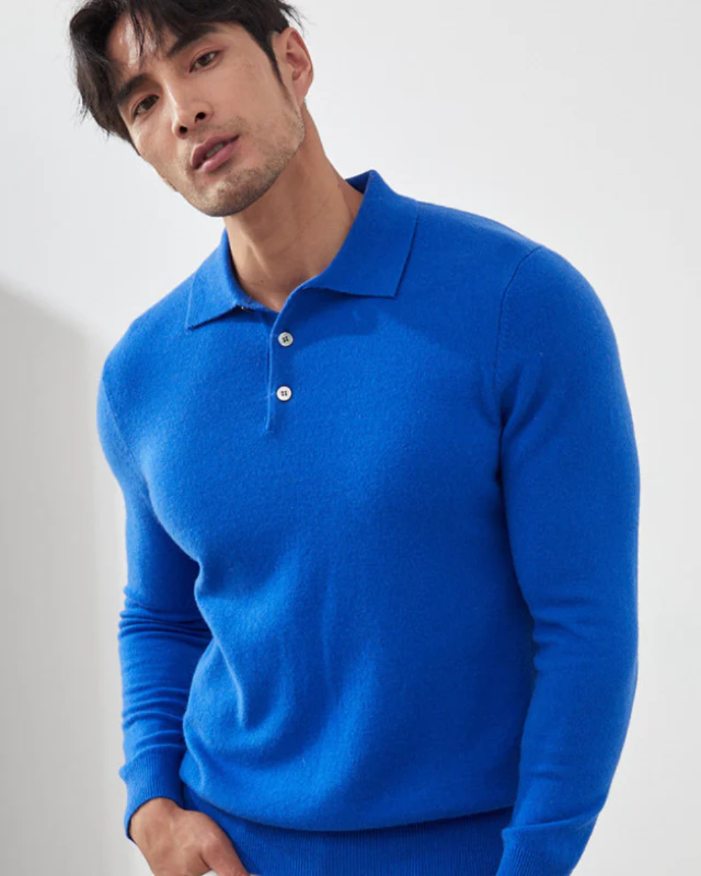 Ponza | Kaszmirowy sweter polo
