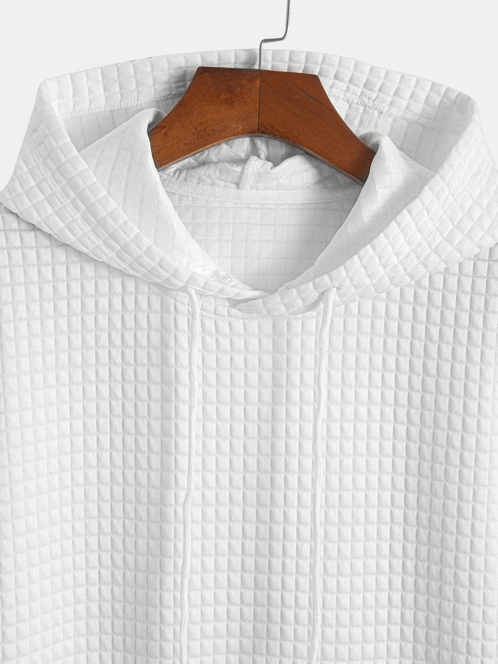 Kengurulomme vaffel-hetteSweter T-shirt w szorty