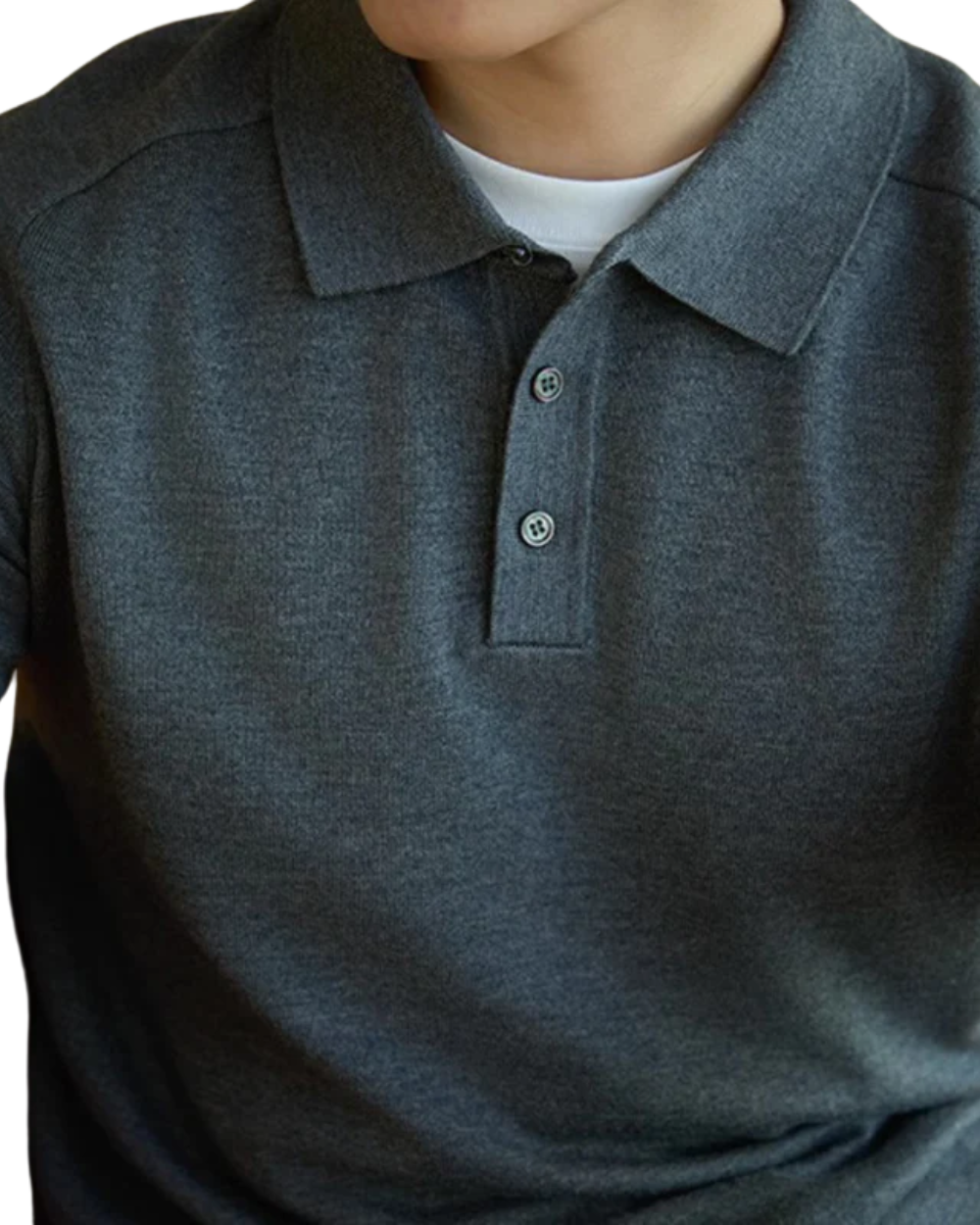 Bellagio | Polo z wełny merino