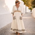 Susan | Flatterende maxi-sukienka letnia