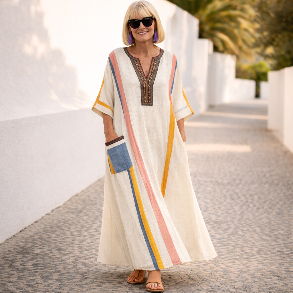 Susan | Flatterende maxi-sukienka letnia